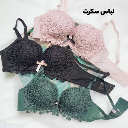 ست شورت و سوتین مدل ست لباس زیر زنانه پوش آپ 8870