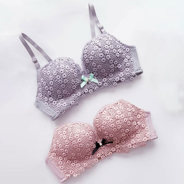 ست شورت و سوتین مدل ست لباس زیر زنانه پوش آپ 8870