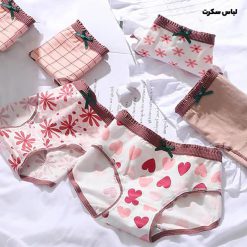 شورت نخی فانتزی پک 3عددی c88