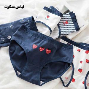 12 مدل لباس زیری که هر خانمی حتما باید داشته باشد؟ شورت و سوتین های محبوب را بشناسید 30 شورت نخی پک 3عددی 8021 لباس سکرت