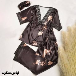 لباس خواب 3 تکه فانتزی زنانه 787