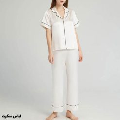 لباس خواب ساتن ابریشم زنانه 0226