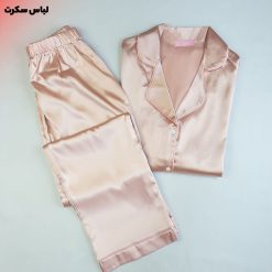 لباس خواب ساتن ابریشم زنانه 0226