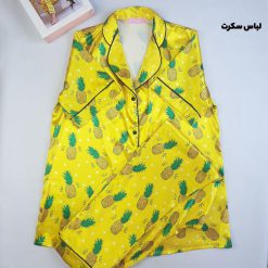 پیراهن آستین کوتاه و شلوار زنانه 2254