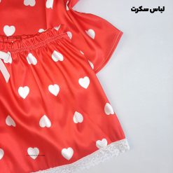 تاپ و شلوارک قلبی 1107