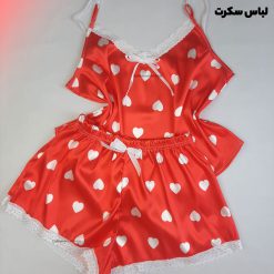 تاپ و شلوارک قلبی 1107