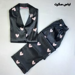 لباس خواب ساتن ابریشم 2232