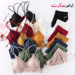 ست نیم تنه شورت گیپور فانتزی ls1016