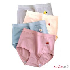 شورت نخی فاق بلند سایز بزرگ lsa830