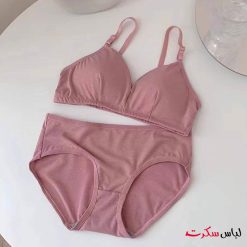ست نیم تنه شورت نخی ls09800