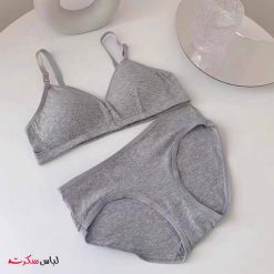 ست نیم تنه شورت نخی ls09800