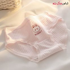 شورت نخی وارداتی rabbit پک 2 عددی ls2629