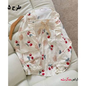 بلوز و شلوار راحتی زنانه عروسکی ls26260