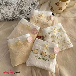 شورت نخی بسته 2عددی وارداتی lsrose0114