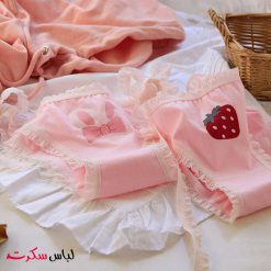 شورت گره ای فانتزی عروسکی lssh457